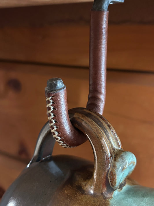 Leather Wrapped Mug Hook
