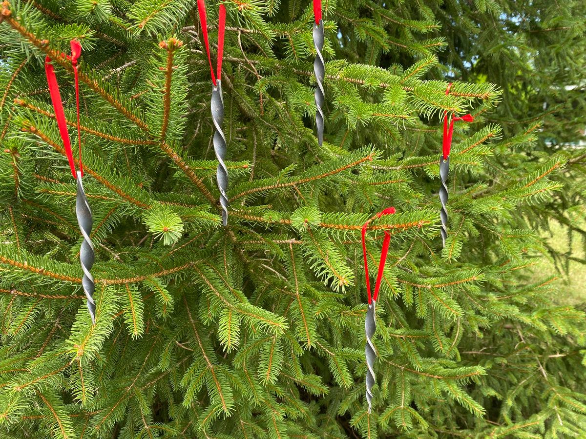 Twisted Icicle Christmas Ornament